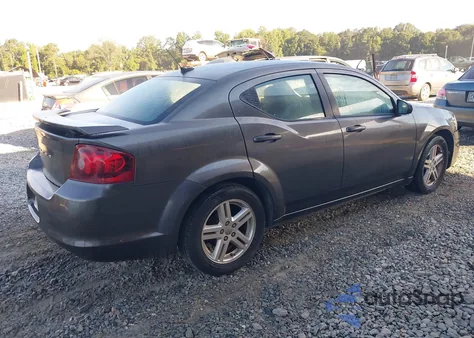 2014 Dodge Avenger Se из США, поврежденный, VIN 1C3CDZAG9EN219247